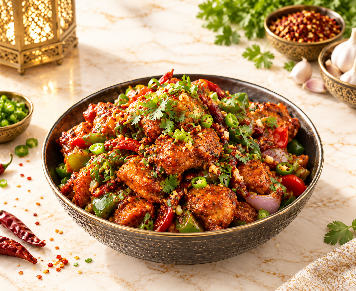 Garlic Chilli Chicken